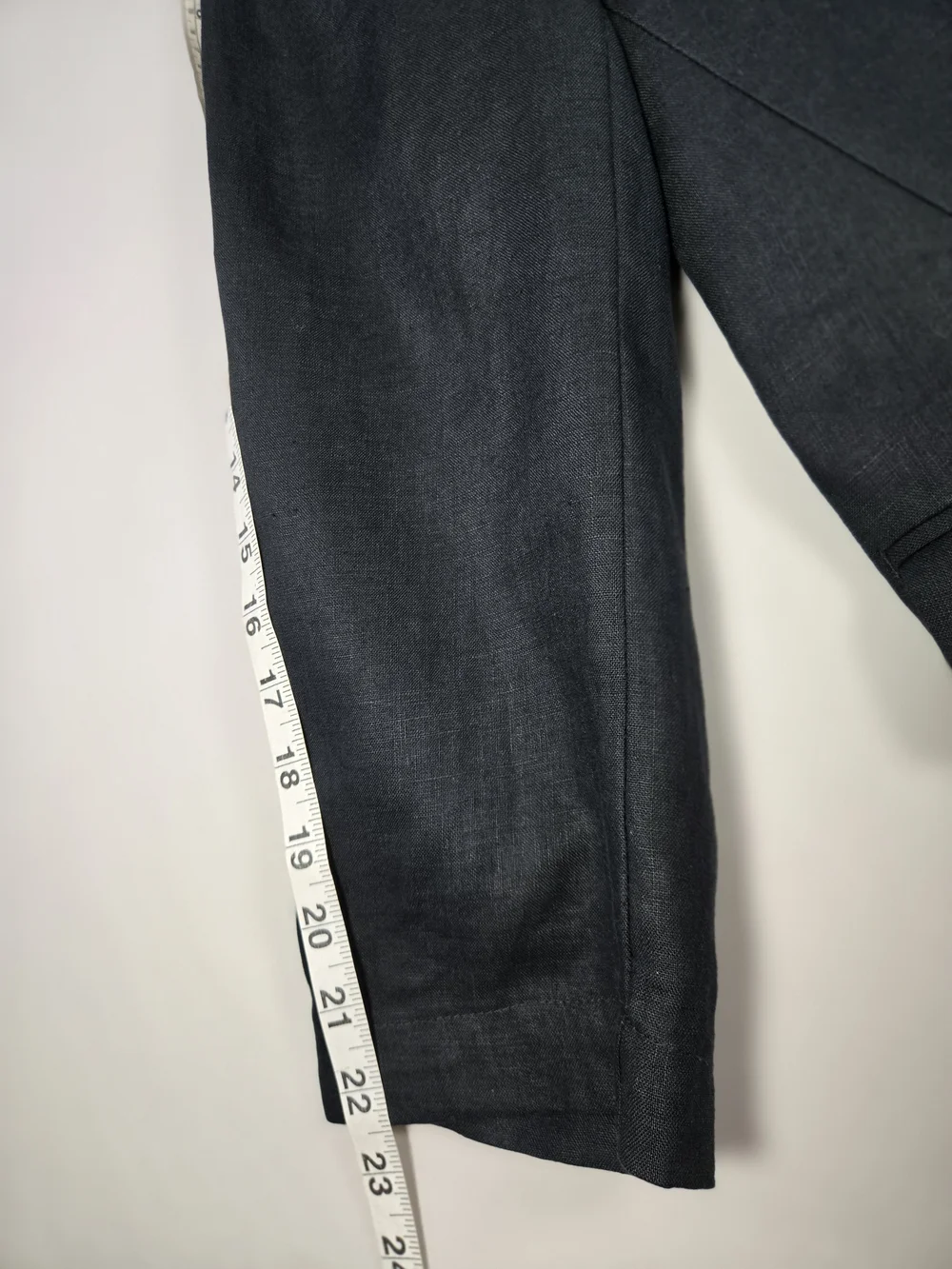 Quince Mens Linen Blazer Jacket Black Quiet Luxury Summer Sport Coat Size Medium